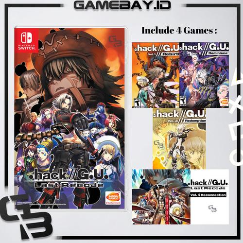 Promo Nintendo Switch .hack//G.U. Last Recode / Hack GU last