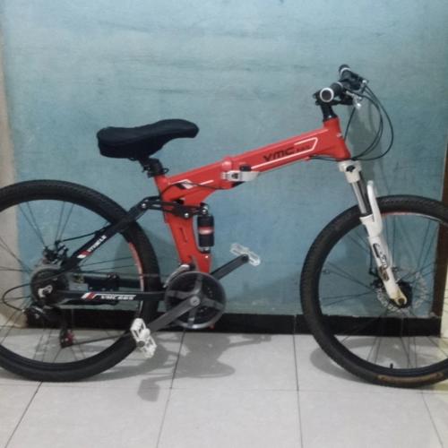 Jual sepeda gunung mtb 26 full suspension lipat VMC 4.0 viva cycle, Shimano  - Kota Depok - ndiestro | Tokopedia