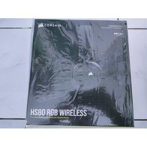 Jual CORSAIR HS80 RGB WIRELESS Premium 