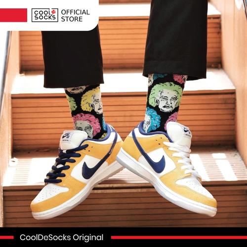 Gambar CoolDeSocks Original | Kaos Kaki Fashion - Neon Einstein dari CoolDeSocks undefined Tokopedia