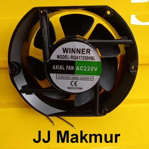 Jual Cooling Fan Winner Metal 17x15cm 220V AC Kipas Angin Besi Oval