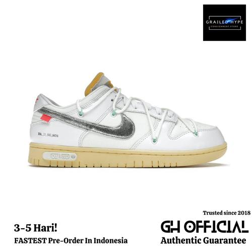 Jual Nike Dunk Low Off White Lot 1 of 