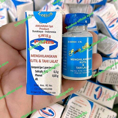 Jual swiss paris lotion/penghilang kutil/tahi lalat Ampuh Kab. Bekasi