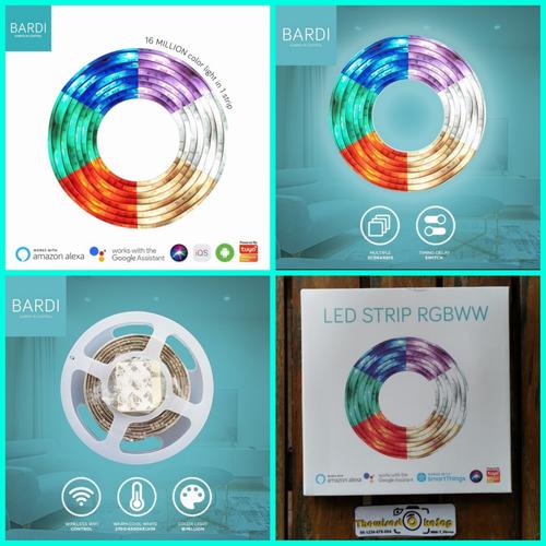 Jual BARDI LED Smart Lampu LED Strip RGBWW Wifi 2 Meter Ori Resmi