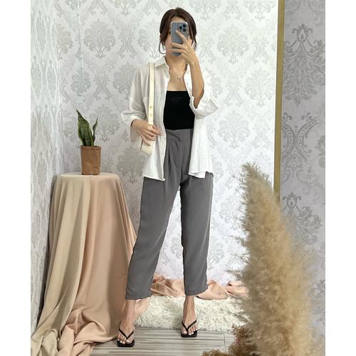 MOLLY PANTS - MINT GREEN - Kota Medan 