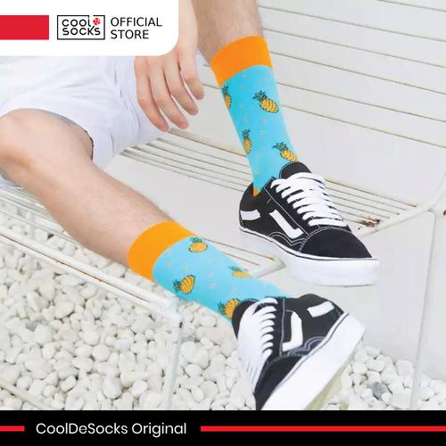 Gambar CoolDeSocks Original | Kaos Kaki Fashion - Pineapple dari CoolDeSocks Official Jakarta Barat Tokopedia
