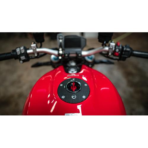 Jual DCARBON RACING FUEL CAP DUCATI 