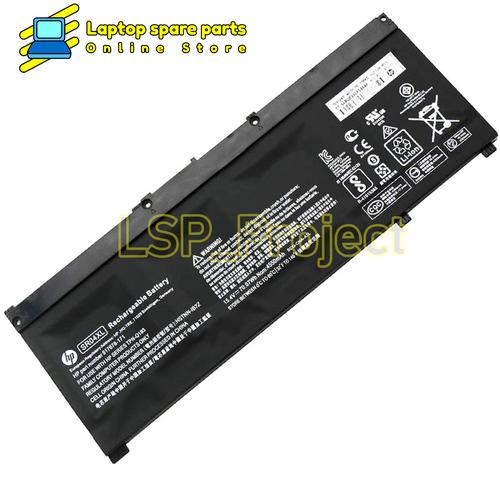 Genuine HP SR04XL Laptop Battery - 4550mAh, 70.07Wh, 15.4V - For Omen 15-CE, 15-DC, Gaming Pavilion 15-CX Models