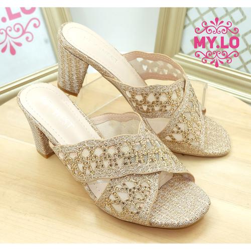 yellow wedges wedding