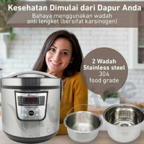 Jual Vitarice Rice Cooker Sehat Low Carbo/Penanak Nasi Rendah Gula