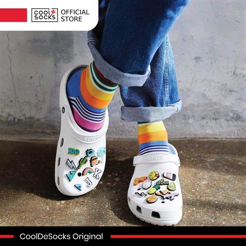 Gambar CoolDeSocks Original | Kaos Kaki Fashion - Striped Neo - Colorful dari CoolDeSocks Official Jakarta Barat Tokopedia