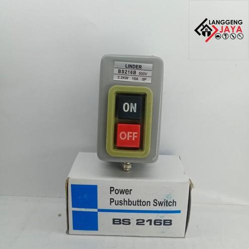 Jual Push Button 3Phase 500V 2.2Kw 15A Tombol On Off - Kota Malang ...
