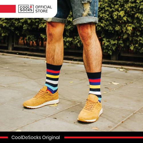 Gambar CoolDeSocks Original | Kaos Kaki Motif - Striped New Edition II dari CoolDeSocks Official Jakarta Barat Tokopedia