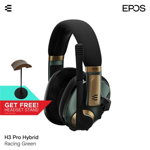 Jual EPOS H3 PRO HYBRID GREEN Closed Acoustic Bluetooth Gaming Headset Jakarta Pusat
