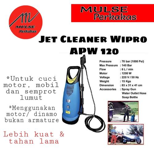 Jual Jet Cleaner APW 120 Wipro (alat cuci motor, mobil & membersikan
