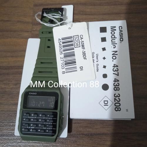 Jual Jam Tangan Calculator Casio CA53W3B CA53W Jakarta Utara MM