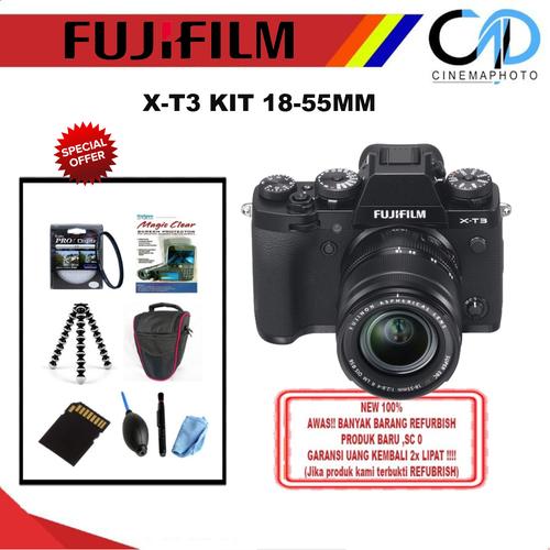 Jual FUJIFILM XT3 XT3 Mirrorless Camera with 1855mm Lens STANDARD