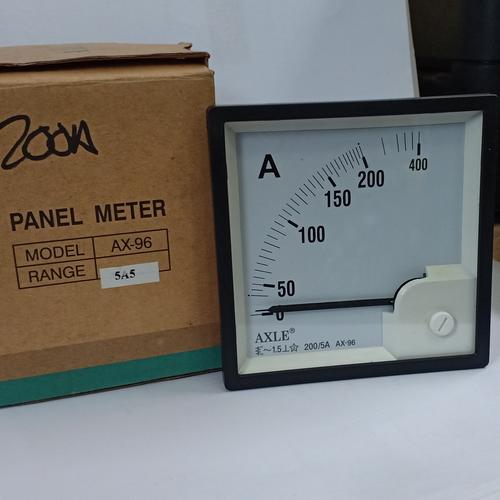 Jual PANEL METER/ AMPERMETER AXLE AX-96 200/5A - Jakarta Pusat ...