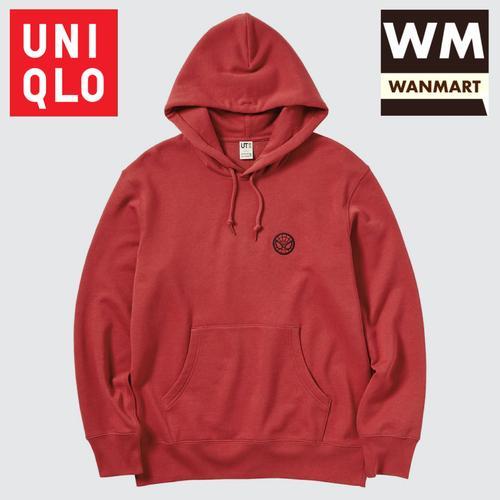 red sweat shirt