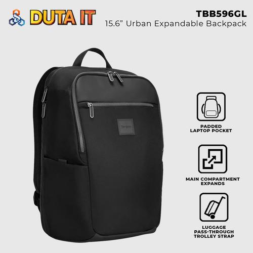 Promo Targus TBB596GL70 15.6” Urban Expandable™ Backpack Black Cicil