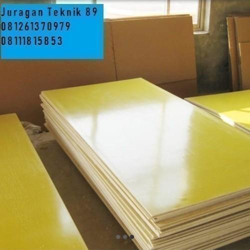 Jual epoxy resin sheet ( resin kuning lembaran 5mm x40cm x 40cm ) Jakarta Barat Juragan