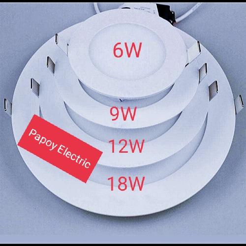 Jual Lampu Led Downlight IB 9W 9Watt Panel Light Slim Inbow Bulat/Round ...