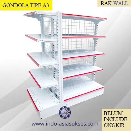 Promo Rak Gondola Minimarket - Tipe Wall Gondola A3 SUCA - Wall Start