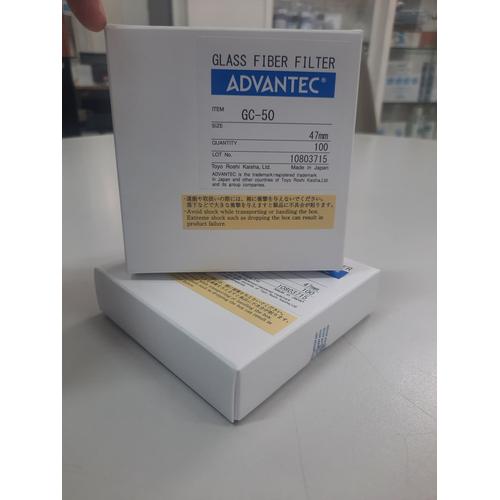 Jual Advantec Glass Fiber Filter GC50 Diameter 47 mm Jakarta Utara
