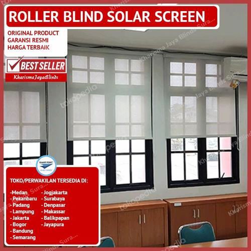 Jual Roller Blind Chain XL Seri SP. 2600, 4000 Sollar Screen Sharp