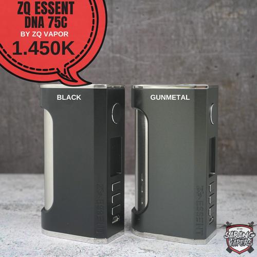 Jual ZQ ESSENT DNA 75C MOD SINGLE BATTERY AUTHENTIC BY ZQ VAPOR - black - Jakarta Barat - SARANG ...