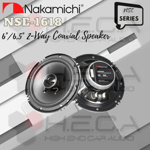 Jual Nakamichi NSE1618 Speaker Coaxial 2way Pintu Audio Mobil NSE1618