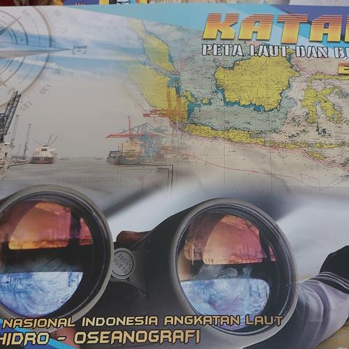 Jual KATALOG PETA LAUT INDONESIA NAUTICAL CHARTBUKU NAUTIKA edisi