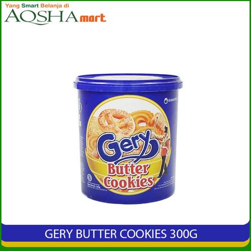 Jual GERY BUTTER COOKIES BISKUIT TOPLES KUE KERING LEBARAN 300G Kota Tangerang Selatan Aqsha