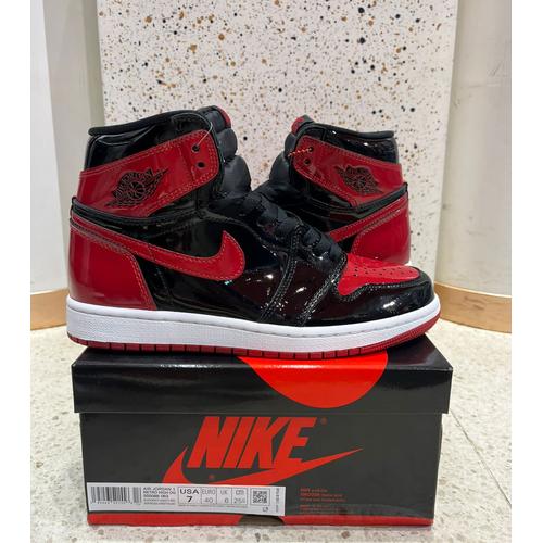 jordan 1 og high black red