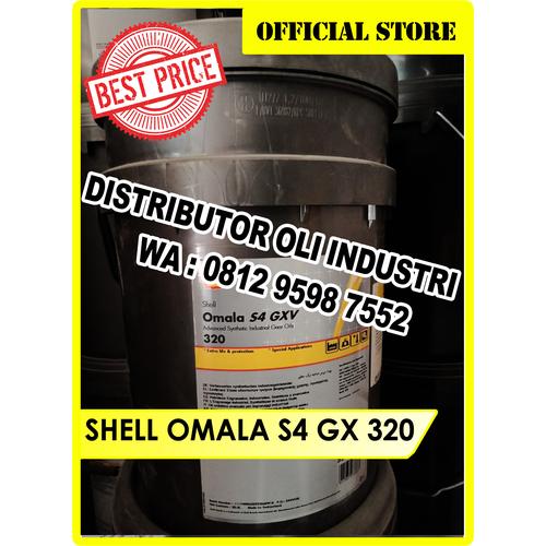 Jual SHELL OMALA S4 GX / GXV 320 ( Gear Oil PAO - 20 Liter ) - Kota ...