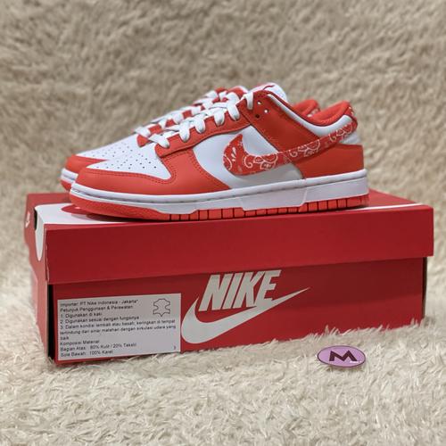 low top dunks orange