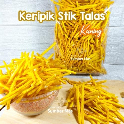 Jual TALAS KUNING SNACK KILOAN STIK TALAS ASIN ISI 500 GRAM Kab