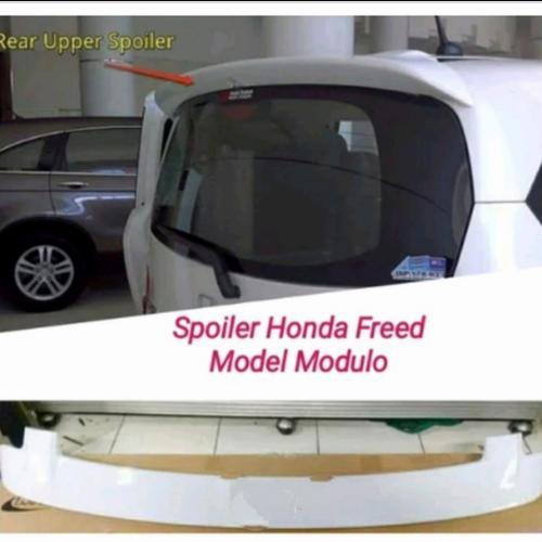 Jual Rear Upper Spoiler Honda Freed modulo model Kota Depok