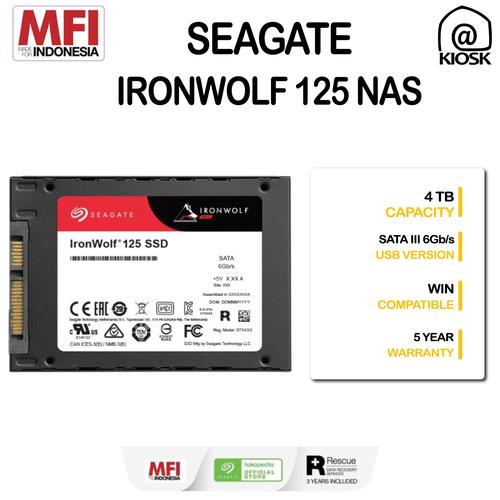 Ironwolf Drives Seagate Ironwolf Pro 125 Ssd Ironwolf Pro Seagate