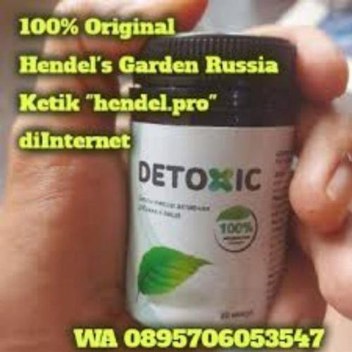 Detoxic 100% Original Hendel's Garden Rusia_ Pembasmi Cacing Parasite