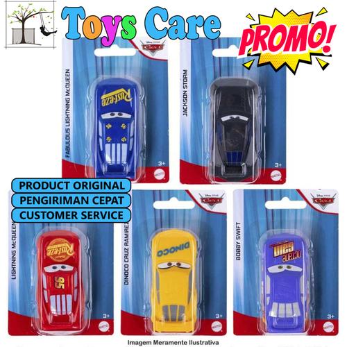 Jual MATTEL DISNEY PIXAR CARS LIGHTNING McQUEEN JACKSON STORM CRUZ ...