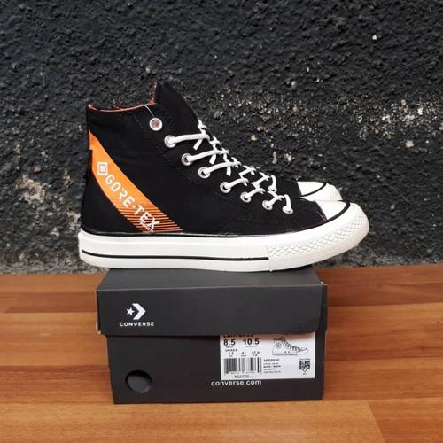 black orange sneakers