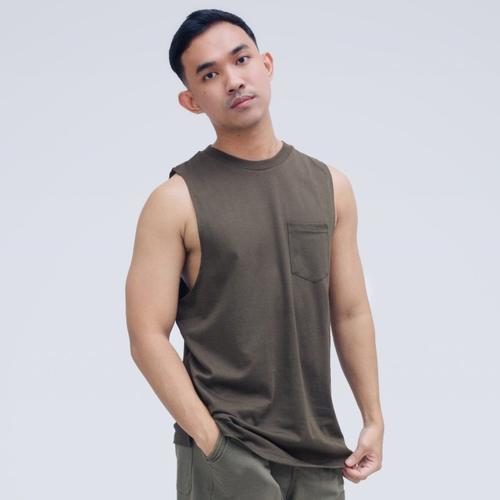 Promo Common Sleeveless Pocket T-Shirts 