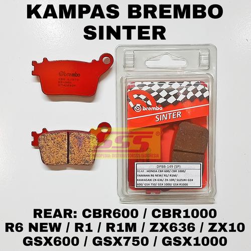 2001 Brembo Sintered Rear Brake Pads | DR Bikes