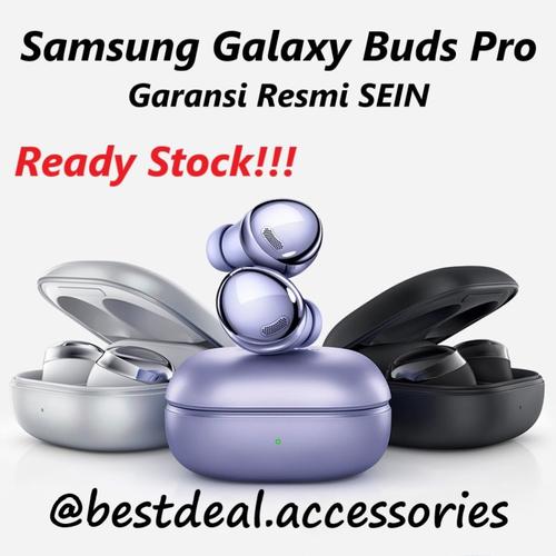 Gambar Samsung Galaxy Buds Pro Garansi Resmi SEIN Phantom Black Silver Violet - Phantom Silver dari bestdeal official Jakarta Pusat Tokopedia