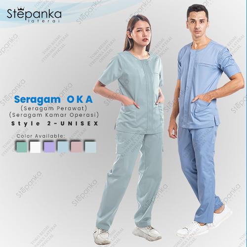 Gambar Seragam Perawat OK / Seragam OKA Lengan Pendek / BJP-OKU-1 - OKU-11, XS dari Seragam Stepanka Laterai Kab. Bogor Tokopedia