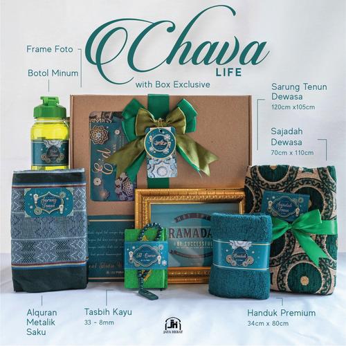 Gambar PAKET HAMPERS IDUL FITRI LEBARAN MUSLIM SAJADAH SARUNG BOX BIRU 2 - Amala dari jaya hebat Kota Bandung Tokopedia