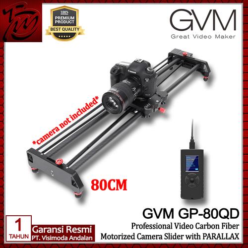 Jual GVM GP80QD Professional Video Carbon Motorized Camera Parallax