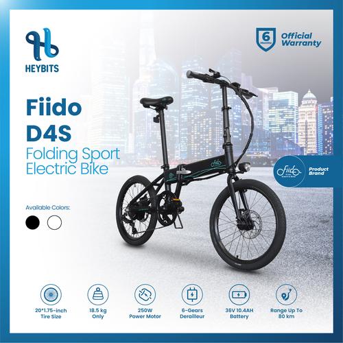 Fiido D4S Folding Electric Bike 10.4 