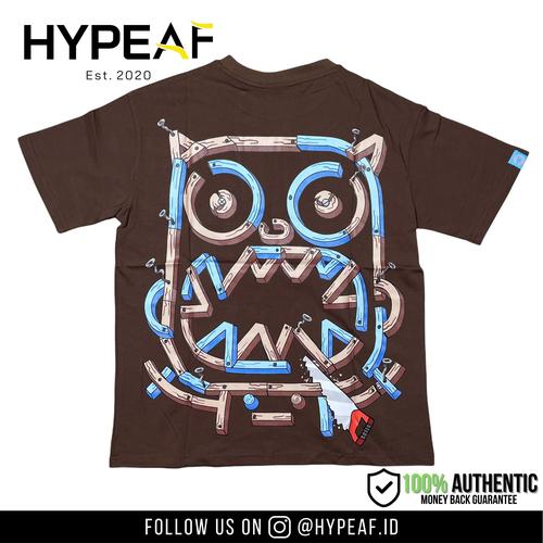 CALMMIND Brown Tee - Wood Monster - S 